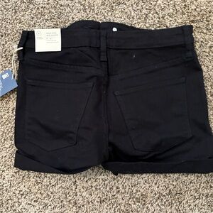 Target Black High Waist Shorts Classic Design